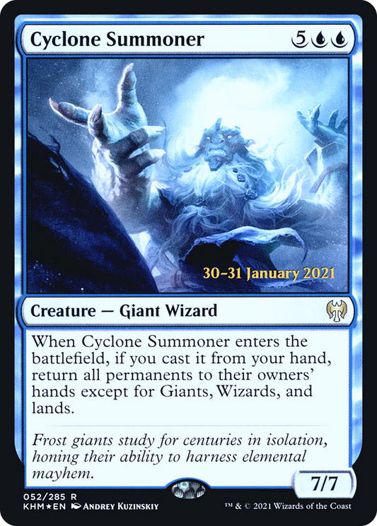 Cyclone Summoner [Kaldheim Prerelease Promos]