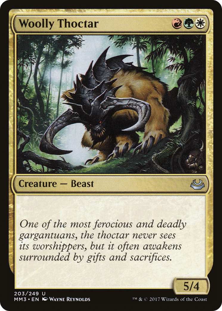 Woolly Thoctar (203) - Modern Masters 2017