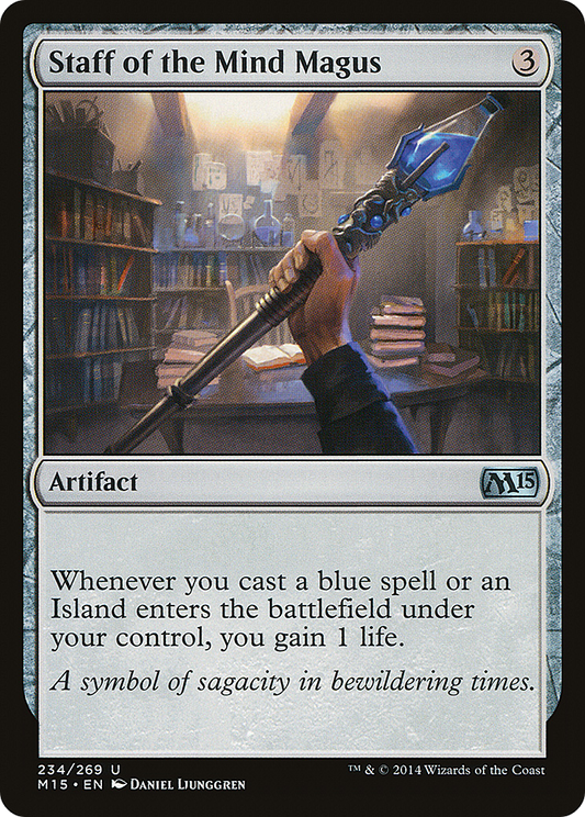 Staff of the Mind Magus [Magic 2015] Foil
