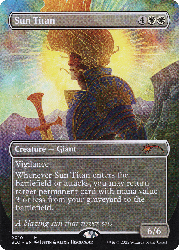 Sun Titan (Borderless) [Secret Lair 30th Anniversary Countdown Kit]