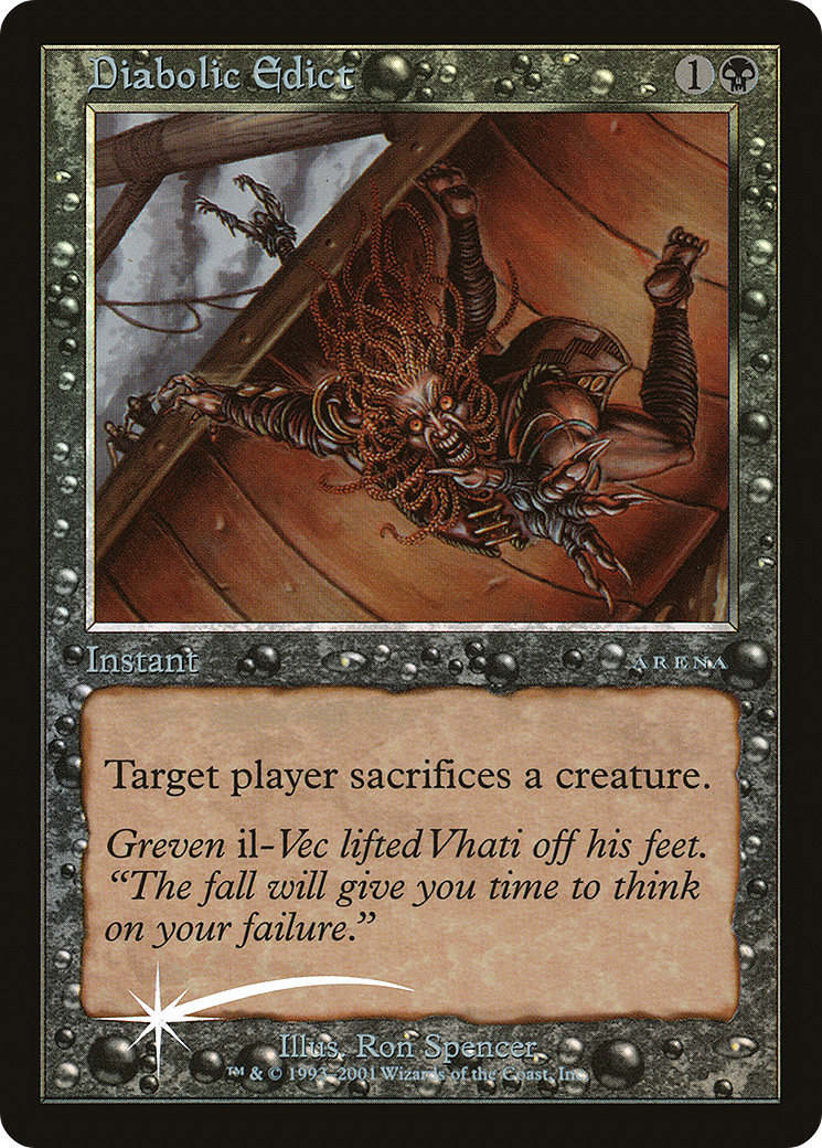 Diabolic Edict [Arena League 2001] | Silver Goblin