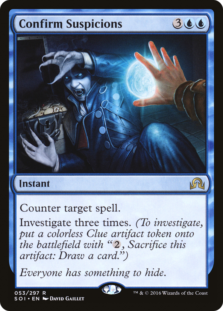 Confirm Suspicions [Shadows over Innistrad] Foil