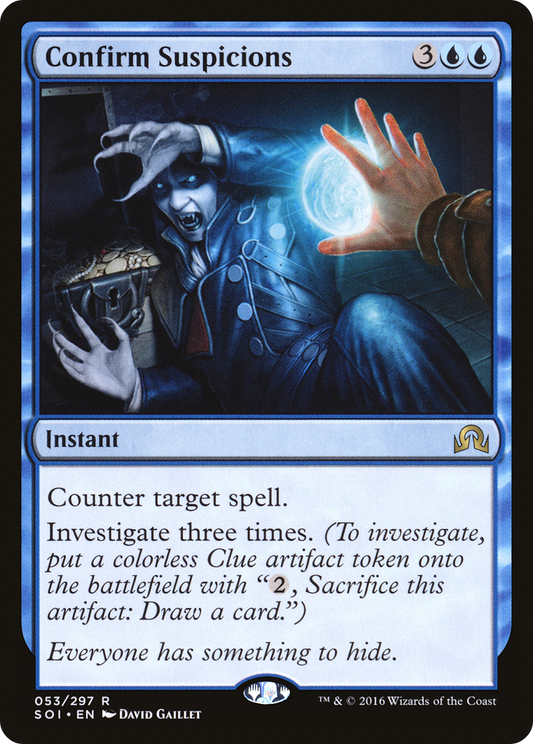 Confirm Suspicions [Shadows over Innistrad] Foil