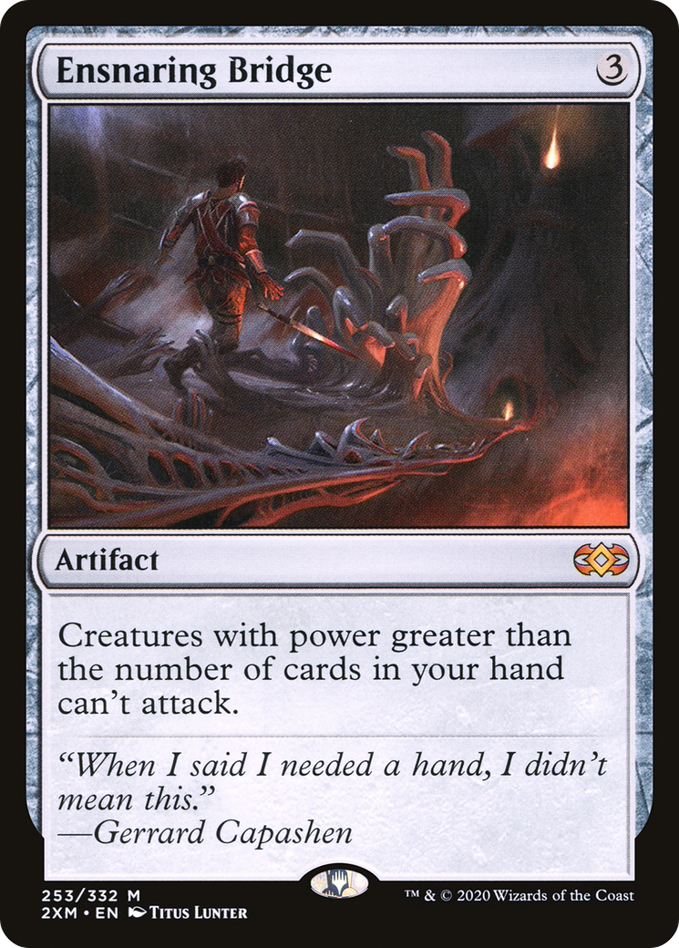 Ensnaring Bridge [Double Masters] Foil