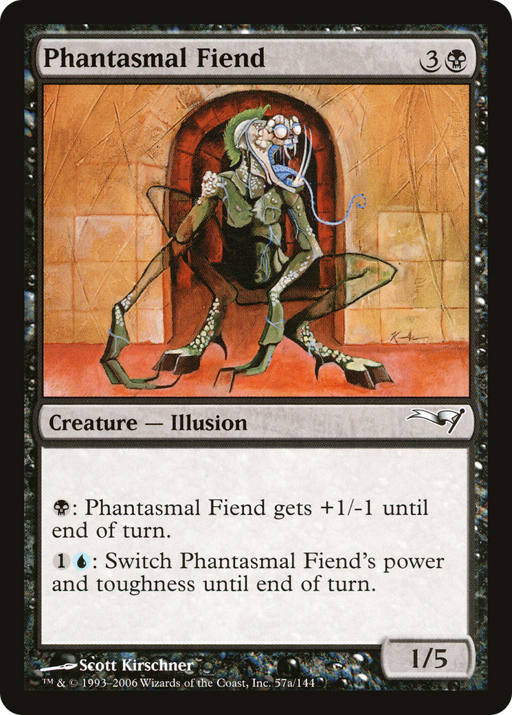 Phantasmal Fiend [Coldsnap Theme Decks]