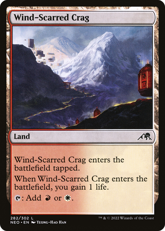 Wind-Scarred Crag [Kamigawa: Neon Dynasty]