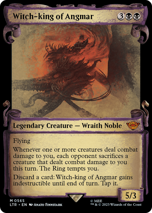 Witch-king of Angmar [The Lord of the Rings: Tales of Middle-Earth Showcase Scrolls] Foil