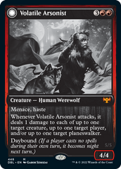 Volatile Arsonist // Dire-Strain Anarchist [Innistrad: Double Feature] | Silver Goblin