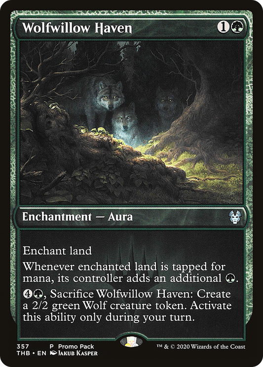 Wolfwillow Haven (Promo Pack) [Theros Beyond Death Promos] Foil