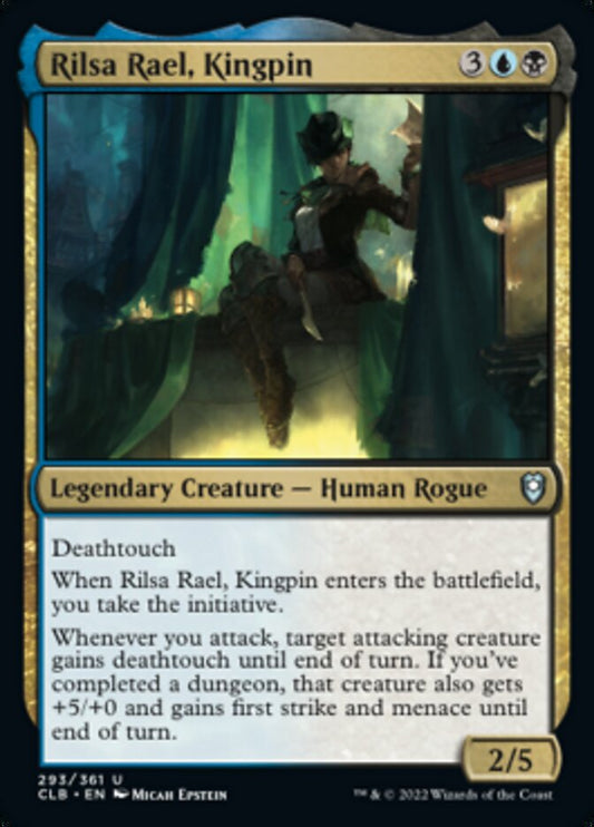Rilsa Rael, Kingpin [Commander Legends: Battle for Baldur's Gate] Foil