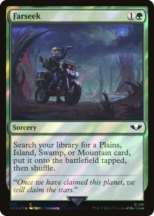 Farseek (Surge Foil) [Warhammer 40,000]