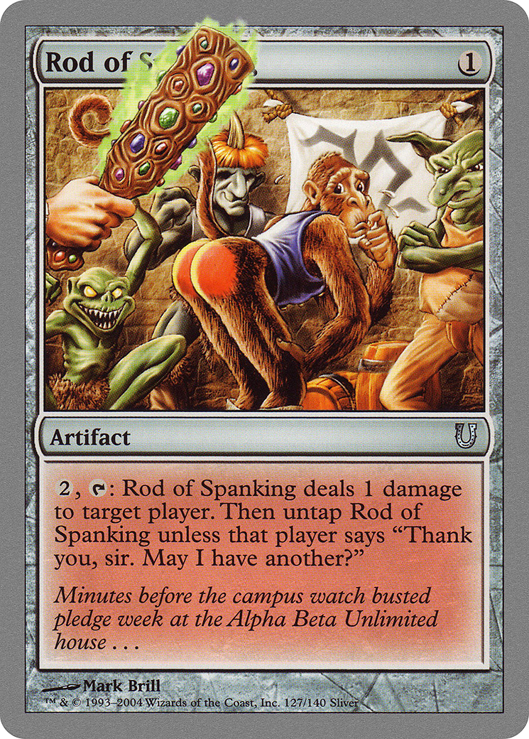 Rod of Spanking [Unhinged] Foil