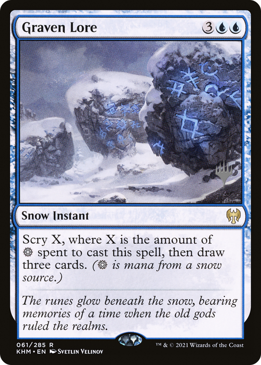 Graven Lore (Promo Pack) [Kaldheim Promos]