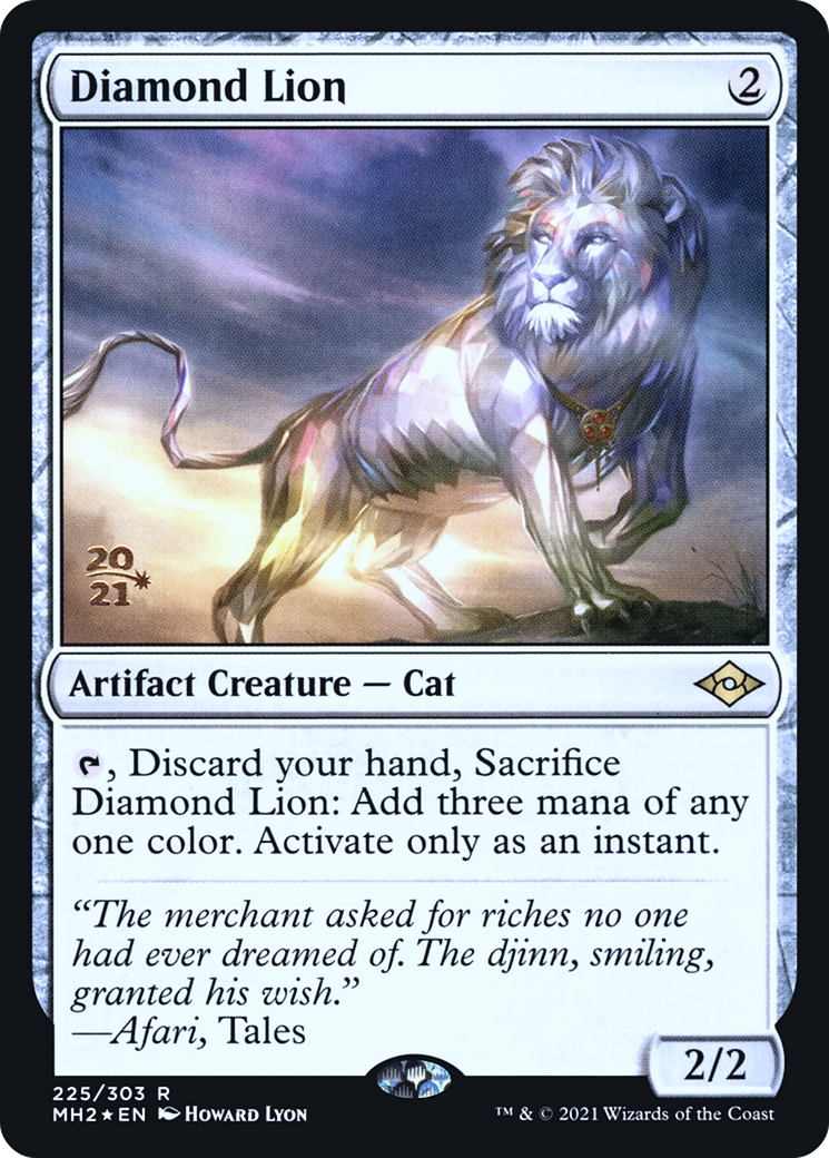 Diamond Lion [Modern Horizons 2 Prerelease Promos]