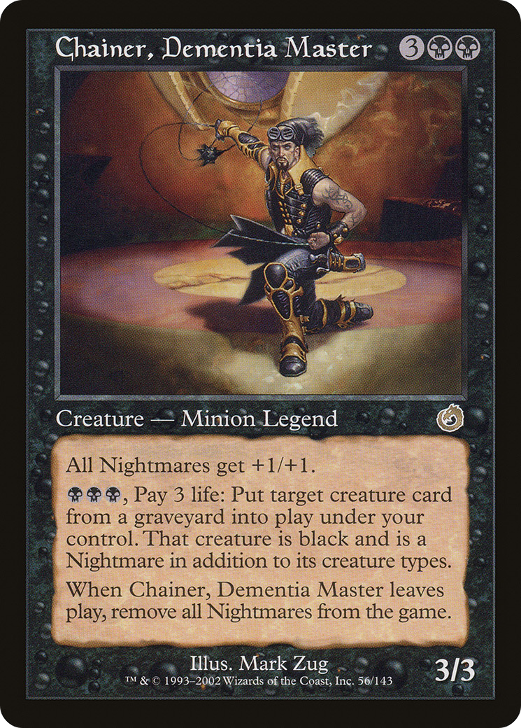 Chainer, Dementia Master (056) Foil - Torment