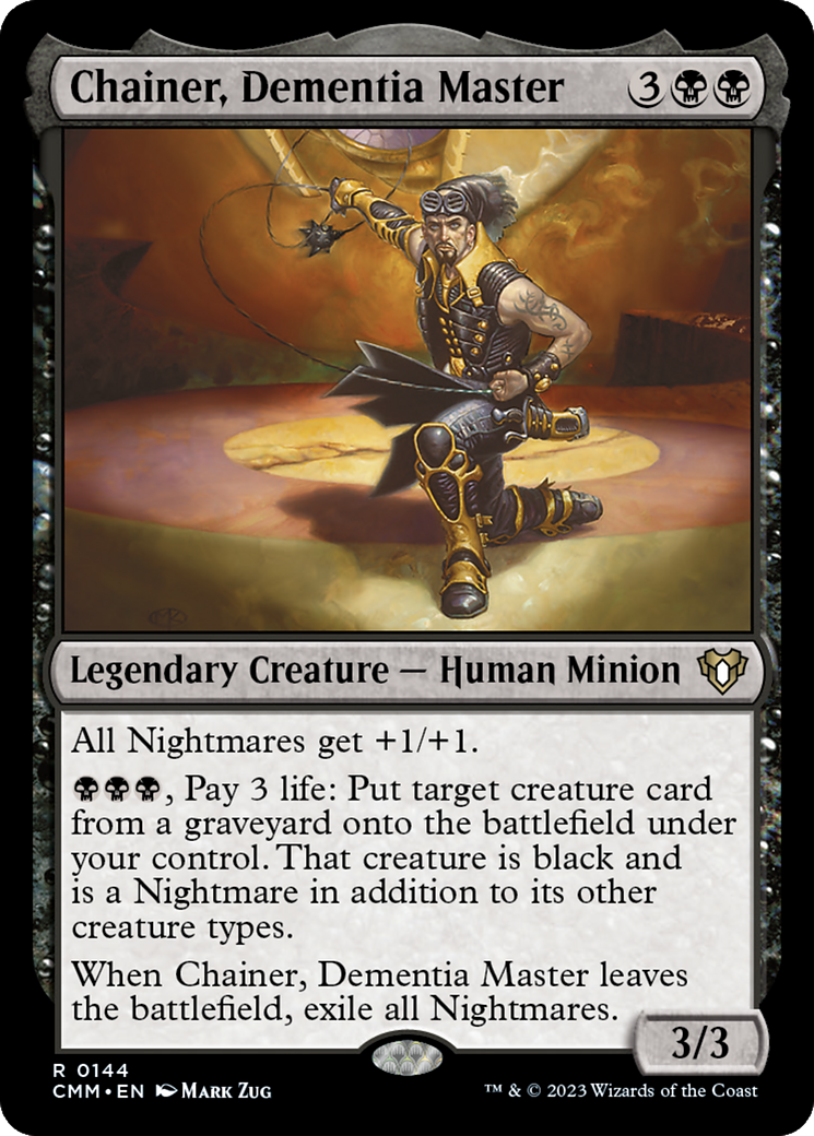 Chainer, Dementia Master (144) - Commander Masters
