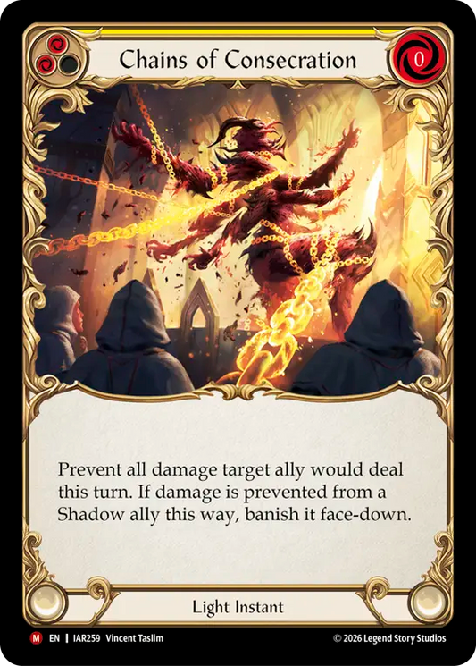 Chains of Consecration (Yellow) (IAR259) - Usurp the Shadow Throne