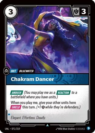 Chakram Dancer (071) - Unleashed