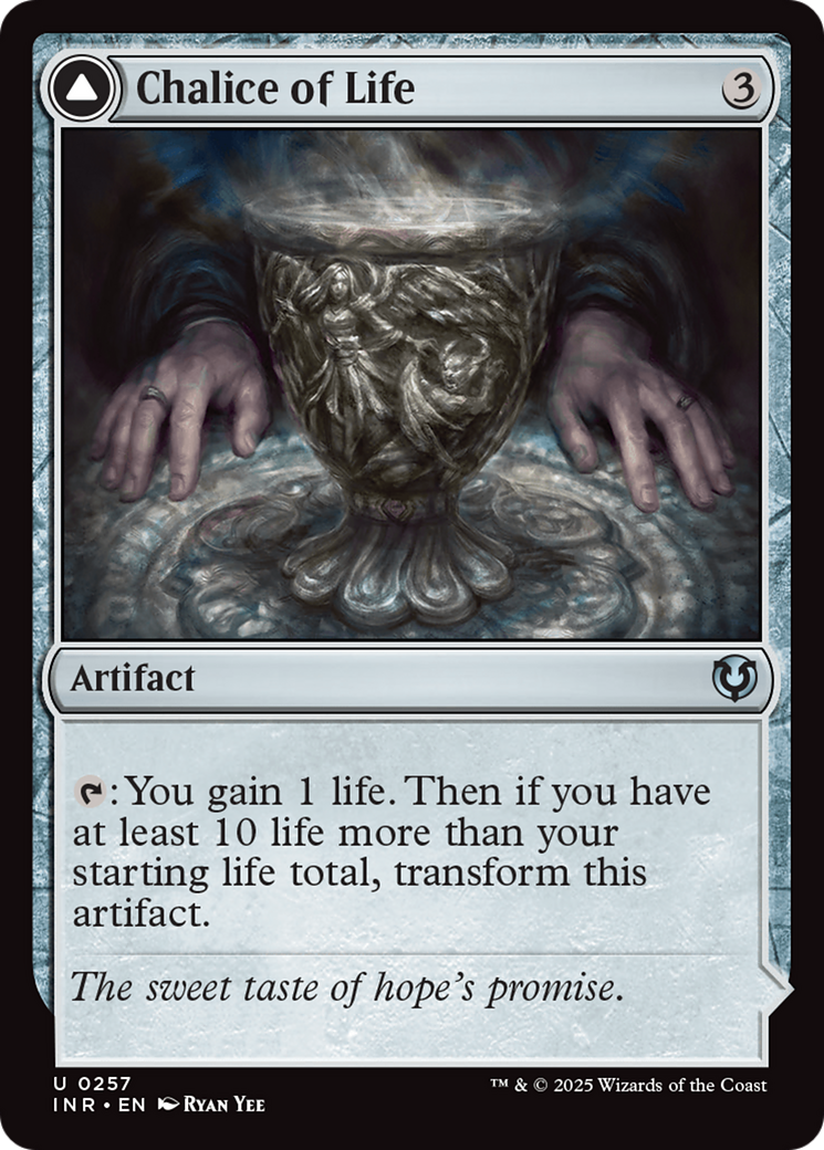 Chalice of Life // Chalice of Death (257) Foil - Innistrad Remastered