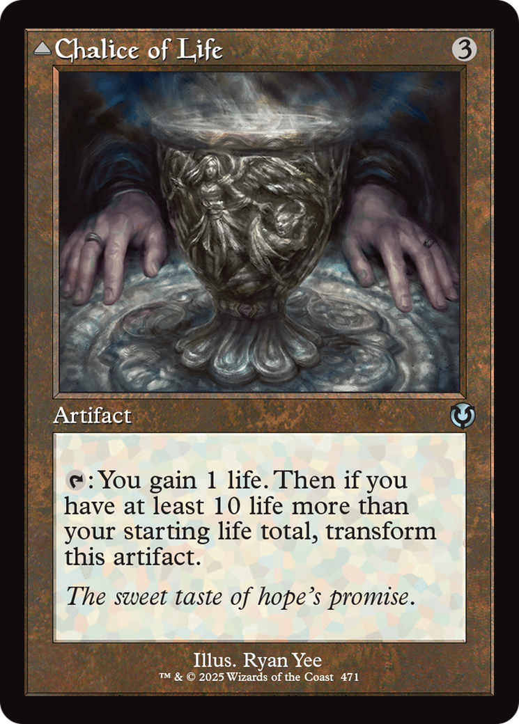 Chalice of Life // Chalice of Death (Retro) (471) Foil - Innistrad Remastered