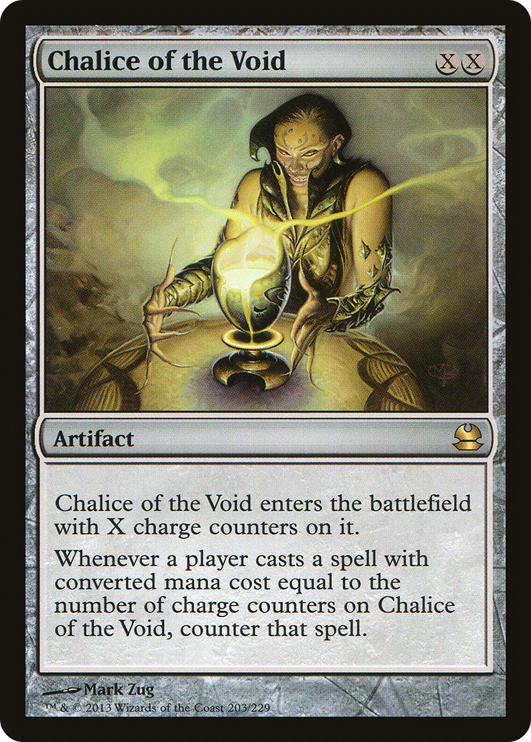 Chalice of the Void (203) Foil - Modern Masters