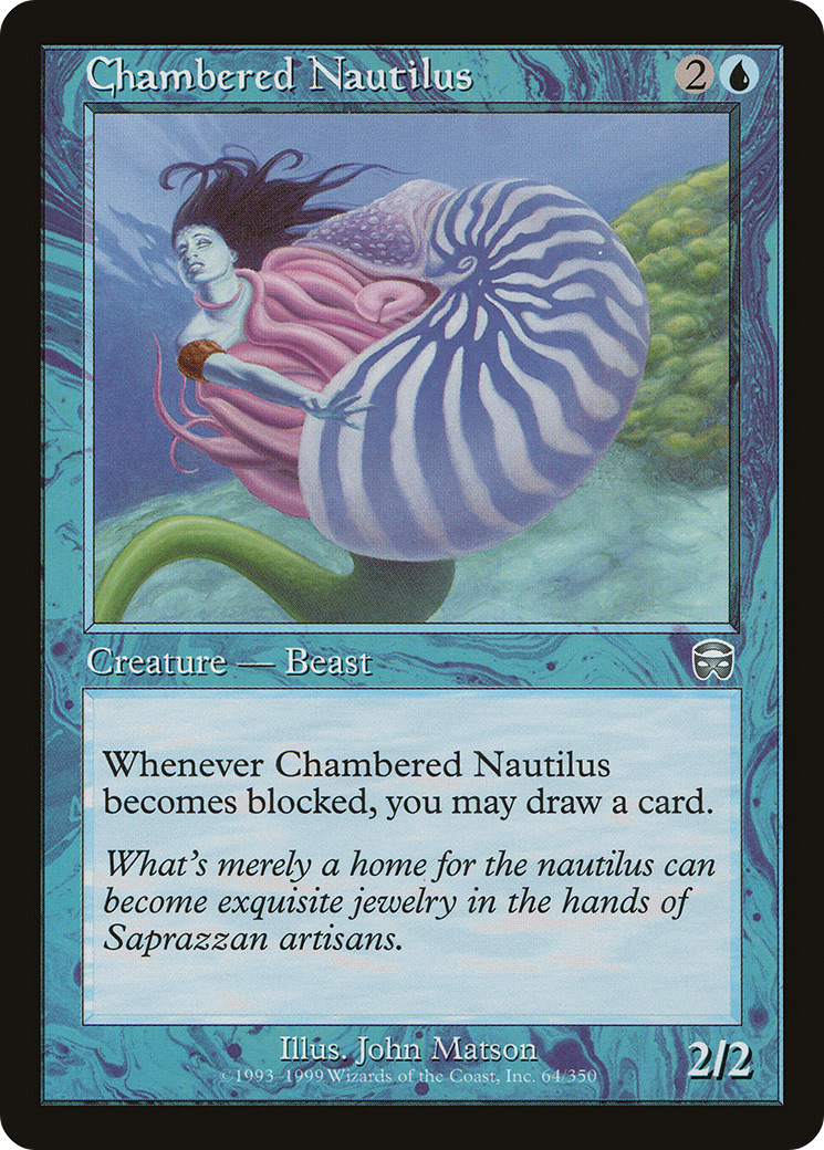 Chambered Nautilus (064) - Mercadian Masques