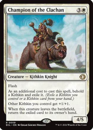 Champion of the Clachan (Promo Pack) (009) - Lorwyn Eclipsed