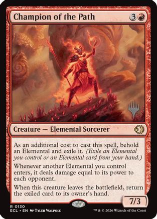 Champion of the Path (Promo Pack) (130) - Lorwyn Eclipsed