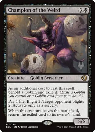 Champion of the Weird (Promo Pack) (095) - Lorwyn Eclipsed
