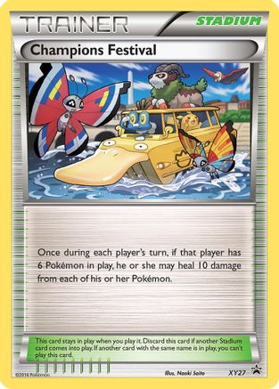 Champions Festival (2014) (XY27) Holofoil - Black Star Promos