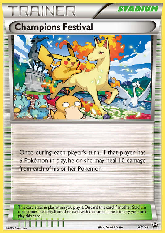 Champions Festival (2015) (XY91) - Black Star Promos