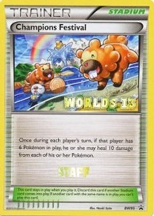 Champions Festival (Worlds 13) [Staff] (BW95) - Black Star Promos