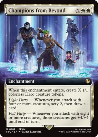 Champions from Beyond (Extended Art) (101) Foil - Commander: FINAL FANTASY