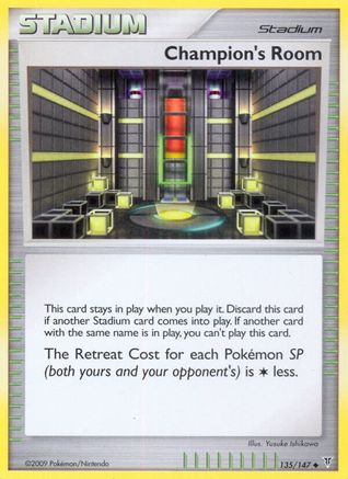 Champion's Room (135) Reverse Holofoil - Supreme Victors