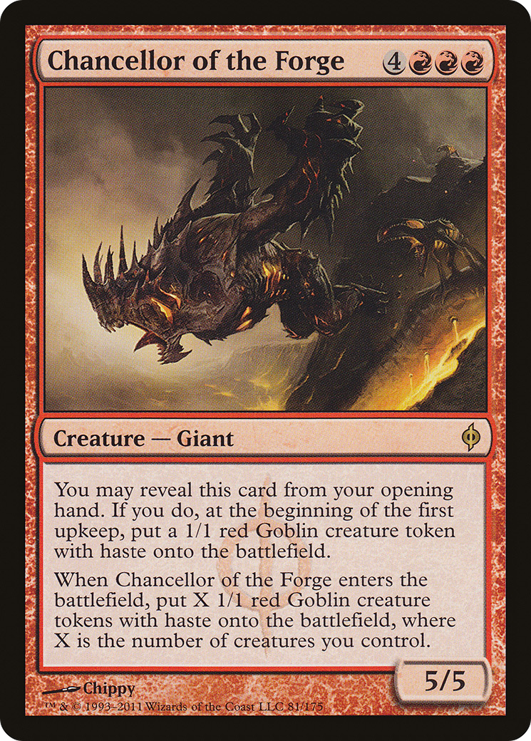 Chancellor of the Forge (081) Foil - New Phyrexia