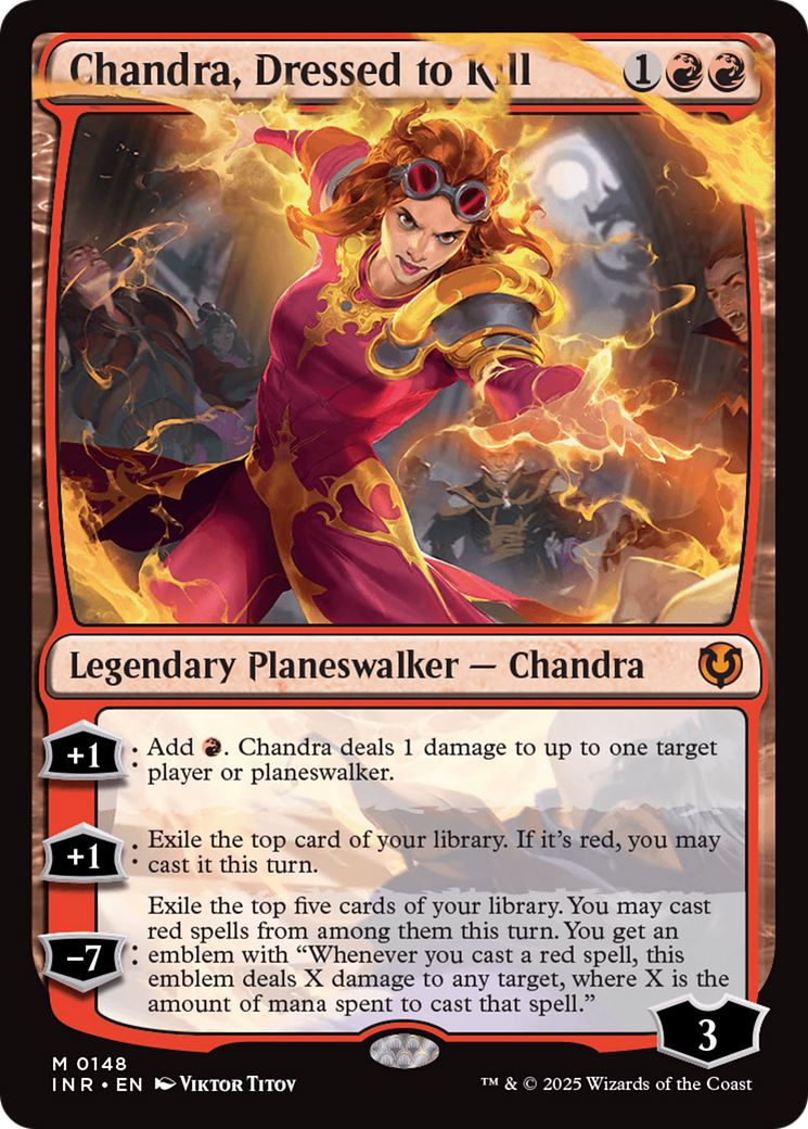 Chandra, Dressed to Kill (148) Foil - Innistrad Remastered