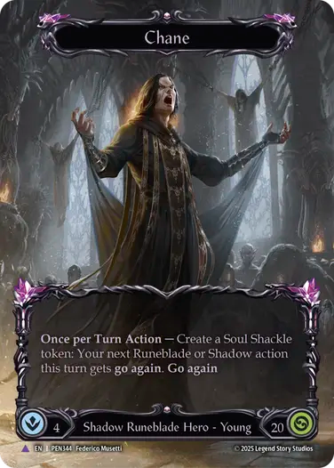 Chane (Marvel) (PEN344) Cold Foil - Compendium of Rathe