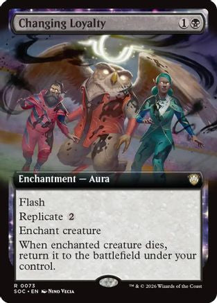 Changing Loyalty (Extended Art) (073) - Commander: Secrets of Strixhaven