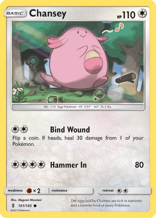 Chansey (101) - Guardians Rising