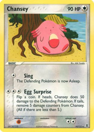 Chansey (19) Reverse Holofoil - FireRed & LeafGreen