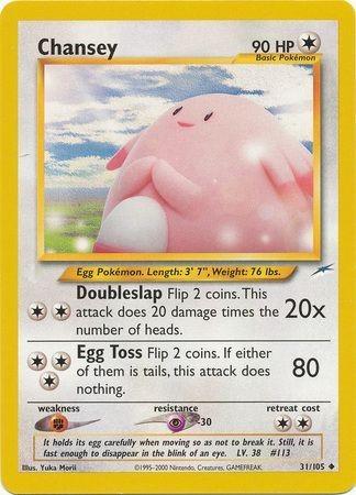 Chansey (31) (Unlimited) - Neo Destiny