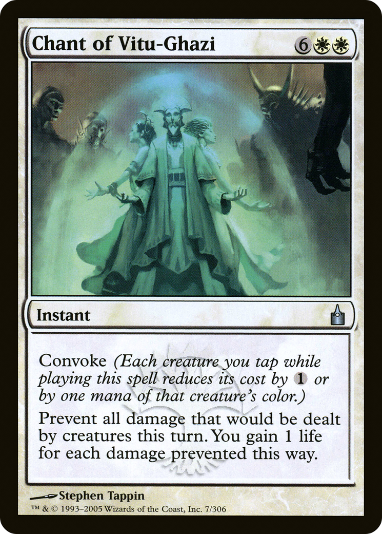 Chant of Vitu-Ghazi (007) - Ravnica: City of Guilds