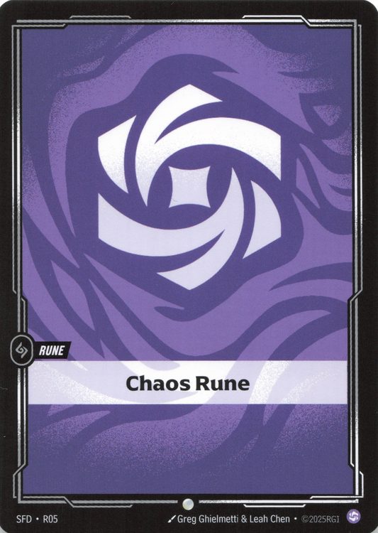 Chaos Rune (R05) - Spiritforged