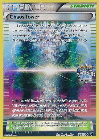 Chaos Tower (National Championships) (94) Holofoil - League & Championship Cards