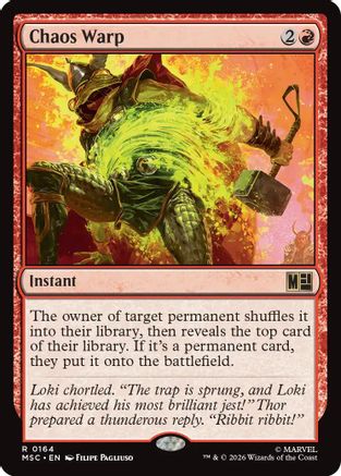 Chaos Warp (164) - Commander: Marvel Super Heroes