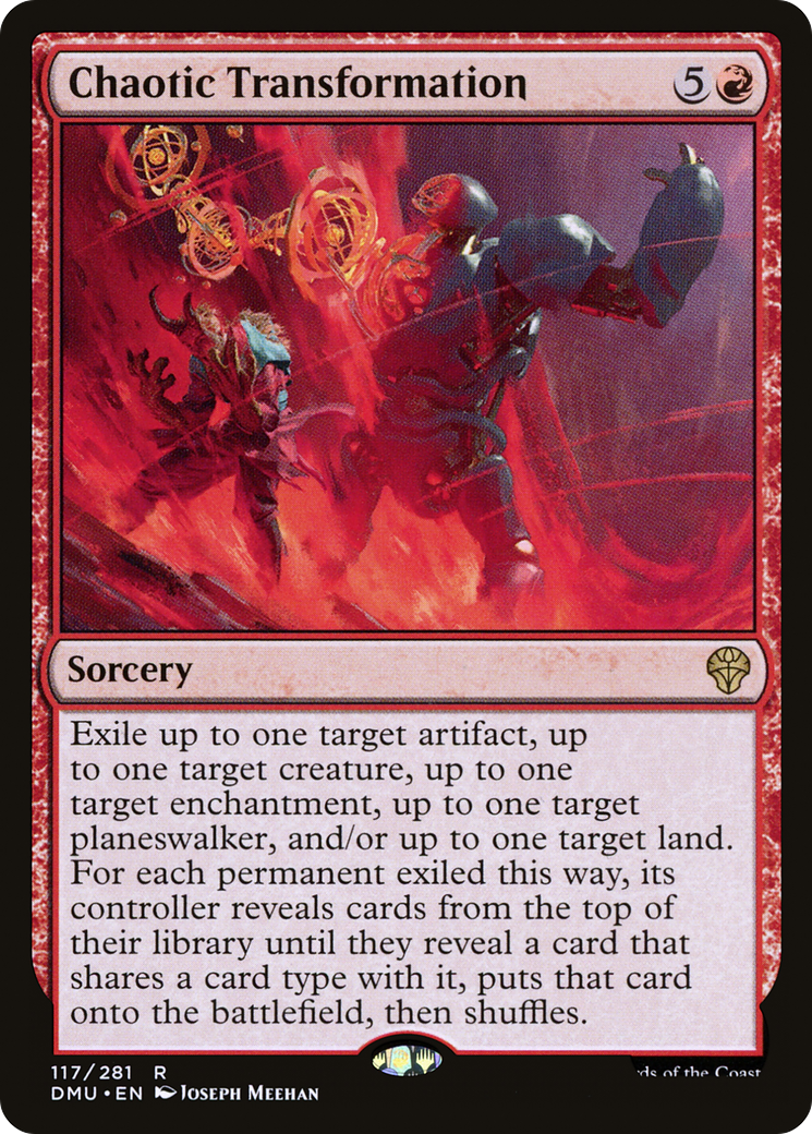 Chaotic Transformation (117) - Dominaria United Foil