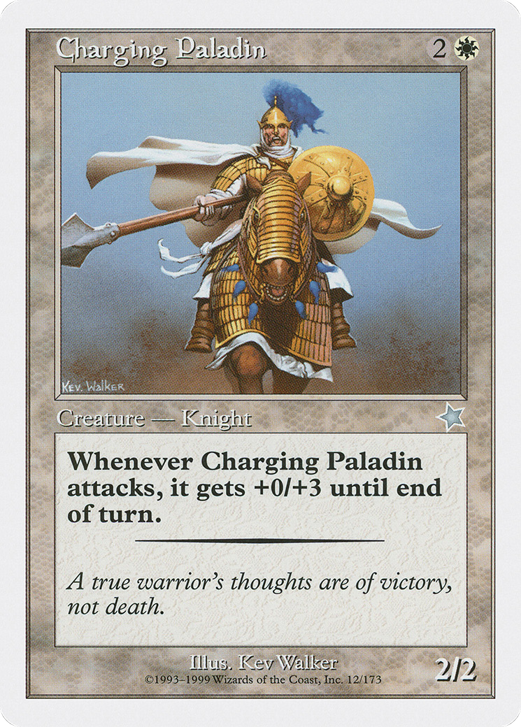 Charging Paladin (012) - Starter 1999