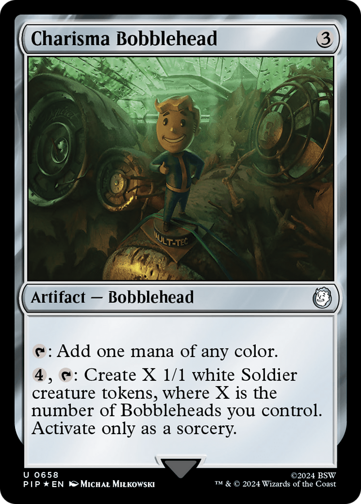 Charisma Bobblehead (658) Surge Foil - Fallout