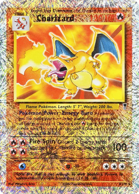 Charizard (3) Reverse Holofoil - Legendary Collection