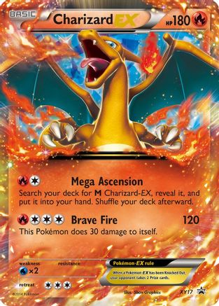 Charizard EX (XY17) Holofoil - Black Star Promos